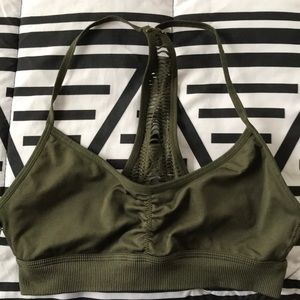 Olive Green Bralette